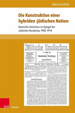 Cover Die Konstruktion einer hybriden >jüdischen Nation<