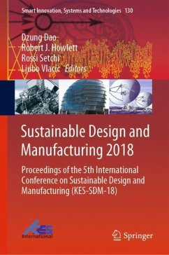 Sustainable Design and Manufacturing 2018