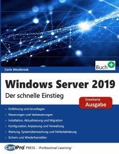 Windows Server 2019 - Der schnelle Einstieg - Westbrook, Carlo