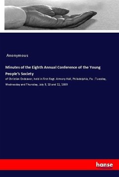 Minutes of the Eighth Annual Conference of the Young People's Society