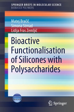 Bioactive Functionalisation of Silicones with Polysaccharides (eBook, PDF) - Bračič, Matej; Strnad, Simona; Fras Zemljič, Lidija