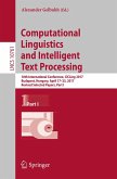 Computational Linguistics and Intelligent Text Processing (eBook, PDF)