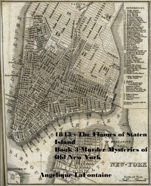 1843 - The Flames of Staten Island: Book 3 (Murder Mysteries of Old New York) (eBook, ePUB)