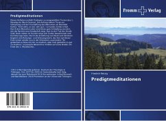 Predigtmeditationen - Reitzig, Friedrich