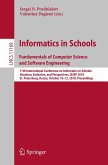 Informatics in Schools. Fundamentals of Computer Science and Software Engineering (eBook, PDF)