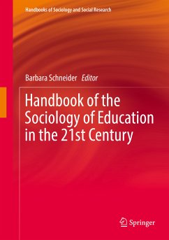 Handbook of the Sociology of Education in the 21st Century (eBook, PDF)