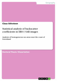 Statistical analysis of backscatter coefficients in ERS-1 SAR images