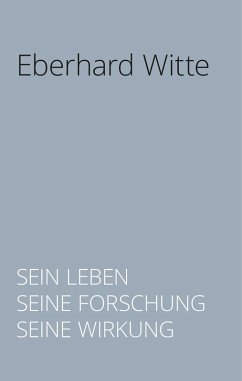 Eberhard Witte (eBook, ePUB)