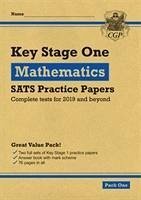 KS1 Maths SATS Practice Papers: Pack 1 (for end of year assessments) - CGP Books