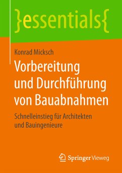 Vorbereitung und Durchführung von Bauabnahmen (eBook, PDF) - Micksch, Konrad