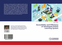 Accessibility and Efficiency of Developed Online Learning System