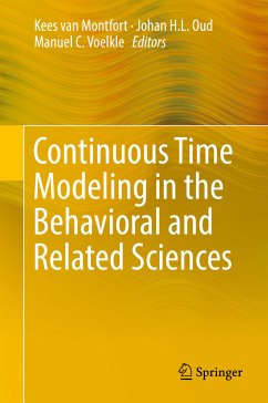 Continuous Time Modeling in the Behavioral and Related Sciences (eBook, PDF)