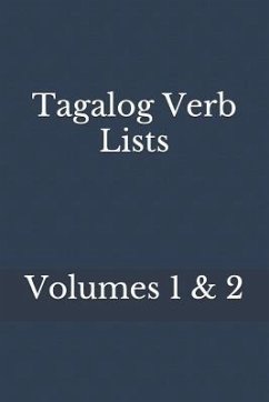 Tagalog Verb Lists Volumes 1 & 2 - Baarsch, S.