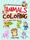 Coloring Books for Kids and Toddlers: Animals Coloring: 60+ Coloring Pages - Children Activity Books for Kids Ages 2-4, 4-8