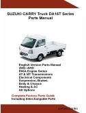 Suzuki Carry Truck DA16T Series Parts Manual