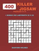 400 KILLER JIGSAW puzzles 9 x 9 + BONUS 250 LABYRINTH 22 x 22