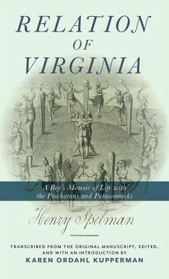Relation of Virginia - Spelman, Henry