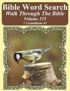 Bible Word Search Walk Through The Bible Volume 155: 1 Corinthians #1 Extra Large Print - Pope, T. W.