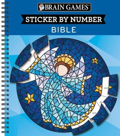 Brain Games - Sticker by Number: Bible (28 Images to Sticker) - Publications International Ltd; New Seasons; Brain Games