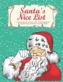 Santa's Nice List: A Christian Christmas ABC Coloring & Handwriting Practice Activity Book