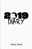 2019 Diary Year of the Pig: Chinese Year of the Pig Diary