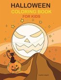 Halloween Coloring Book for Kids: Large Print Coloring Activity Book for Children and Seniors