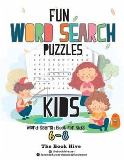 Fun Word Search Puzzles Kids: Word Search Books for Kids 6-8 - Smith, Melissa