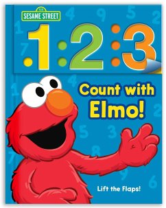 Sesame Street: 1 2 3 Count with Elmo!: A Look, Lift & Learn Book - Sesame Street