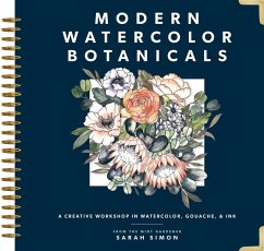 Cover Modern Watercolor Botanicals
