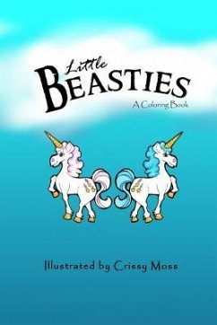Little Beasties: A Coloring Book - Moss, Crissy