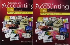 Print Student Working Papers (Chapters 1-24) for Century 21 Accounting: Advanced, 11th - Gilbertson, Claudia Bienias; Lehman, Mark W.; Passalacqua, Daniel