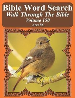 Bible Word Search Walk Through The Bible Volume 150: Acts #6 Extra Large Print - Pope, T. W.
