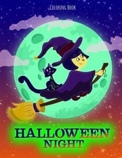 Halloween Night: Coloring Book - Books, Holz