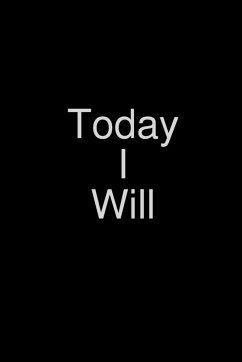 Today I Will - Carter, Anna