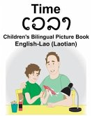 English-Lao (Laotian) Time Children's Bilingual Picture Book