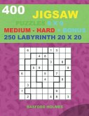 400 JIGSAW puzzles 9 x 9 MEDIUM - HARD + BONUS 250 LABYRINTH 20 x 20
