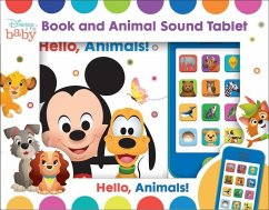 Disney Baby: Hello, Animals! Book and Animal Sound Tablet Set - Pi Kids