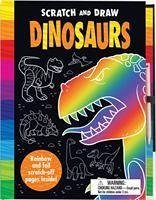 Scratch & Draw Dinosaurs - Scratch Art Activity Book - Lambert, Nat
