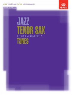 Cover Jazz Tenor Sax Level/Grade 1 Tunes, Part & Score & CD