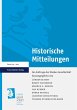 Historische Mitteilungen 29 (2017)... - Bild 1