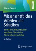 Wissenschaftliches Arbeiten und Schreiben Wissenschaftliches Arbeiten und Schreiben