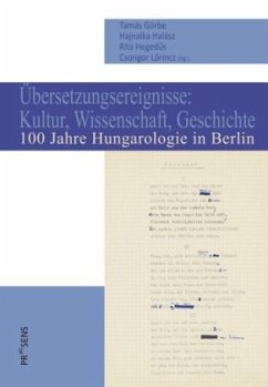 Cover Übersetzungsereignisse: Kultur, Wissenschaft, Geschichte