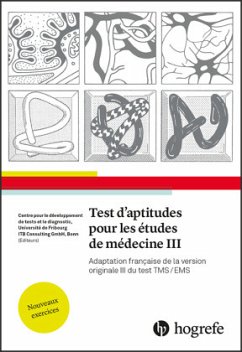 Cover Test d'aptitudes pour les études de médecine