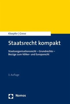 Staatsrecht kompakt - Kloepfer, Michael;Greve, Holger