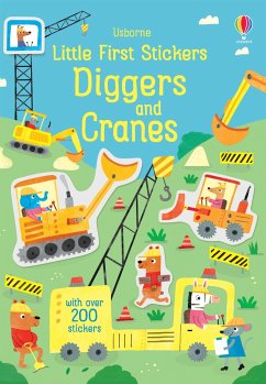 Little First Stickers Diggers and Cranes - Watson, Hannah