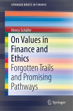 On Values in Finance and Ethics - Schäfer, Henry