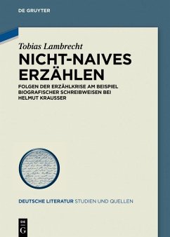 Nicht-Naives Erzählen (eBook, ePUB) - Lambrecht, Tobias