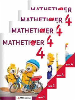 Mathetiger 4 - Jahreszeiten-Hefte · Neubearbeitung - Mathetiger 4 - Heftausgabe, 4 Teile