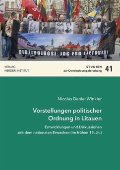 Vorstellungen politischer Ordnung in Litauen - Winkler, Nicolas Daniel