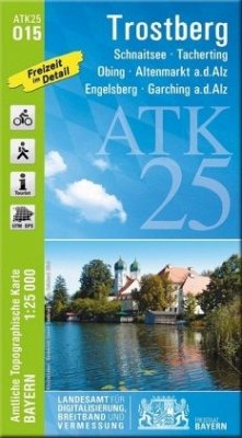 Cover Amtliche Topographische Karte Bayern Trostberg